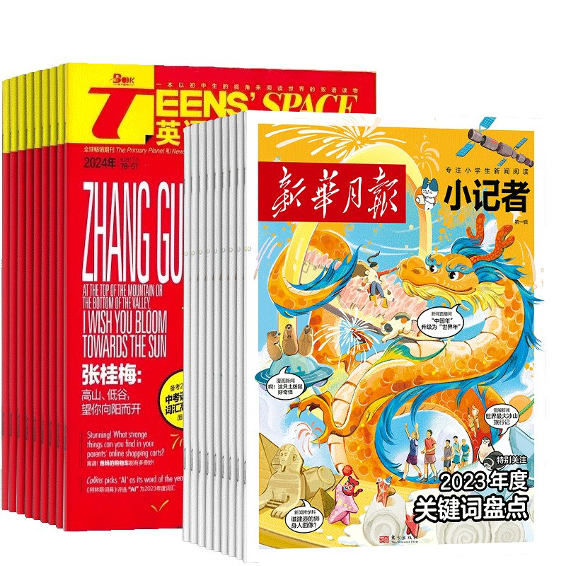 英语街初中版+小记者杂志组合