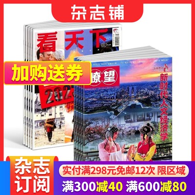 瞭望新闻周刊+vista看天下组合