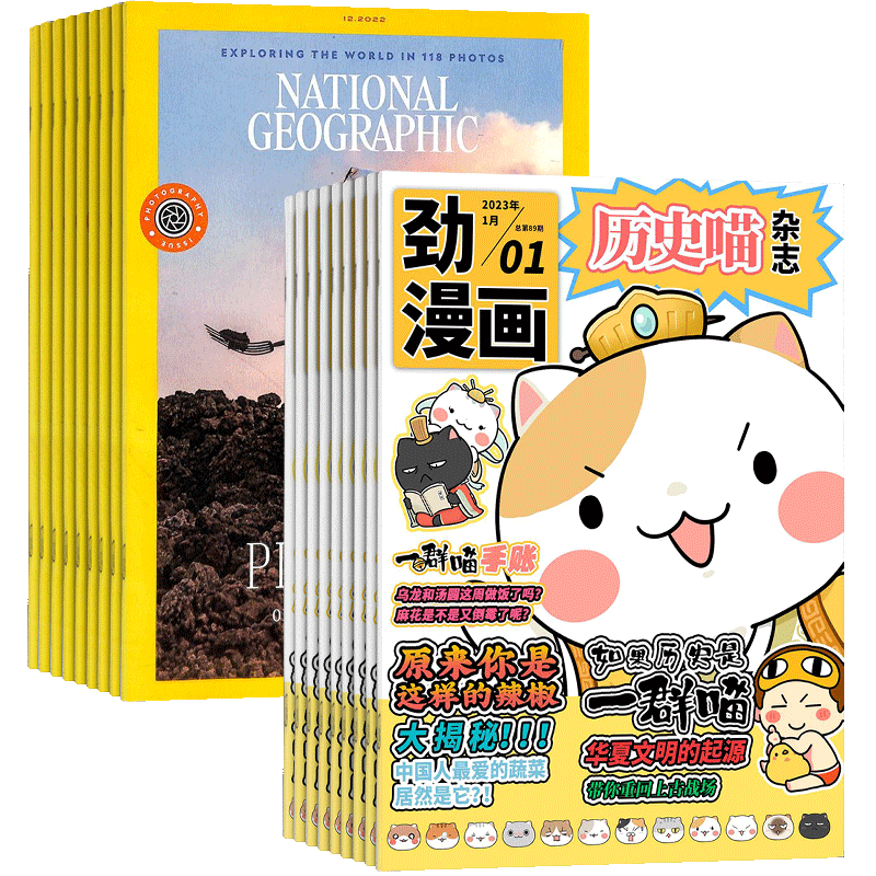 历史喵+美国国家地理英文杂志