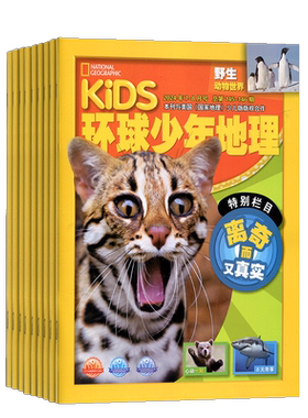 1-6月新【送好礼】环球少年地理杂志 2026半年/全年订阅 杂志铺6-14岁儿童科普百科书籍美国国家地理少儿版非好奇号万物