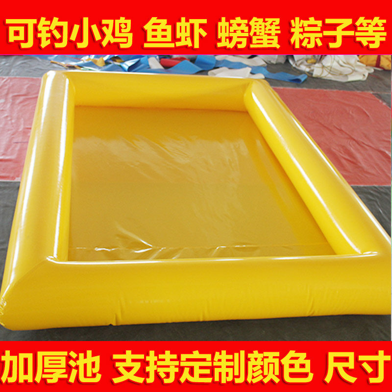儿童充气沙滩决明子玩具沙池套装组合广场摆摊家用宝宝玩沙子围栏