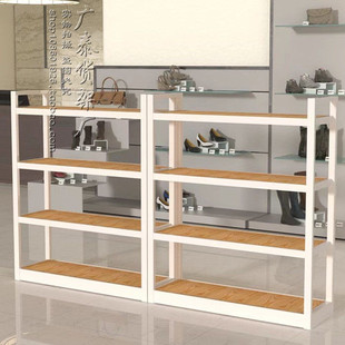 商场城鞋货架鞋店鞋架展示架中岛鞋柜皮包鞋子展示架男女童鞋货架