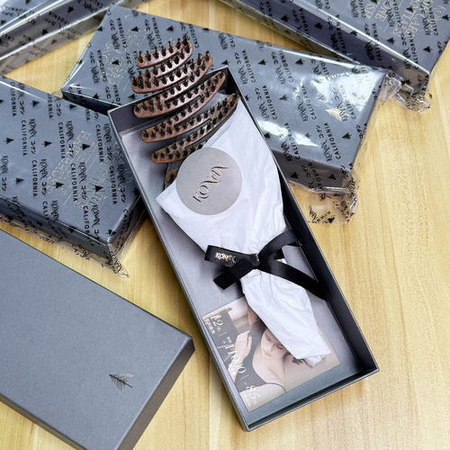 松塔猪鬃护发梳按摩梳气垫梳生日