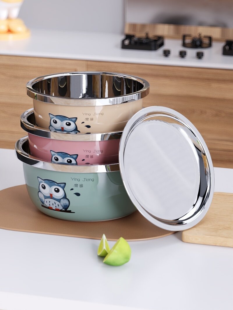 304不锈钢盆家用厨房洗菜盆和面盆打蛋盆料理盆加厚大盆带盖铁盆,餐饮具,盆,淘宝优惠券,粉丝福利购,淘宝优惠卷