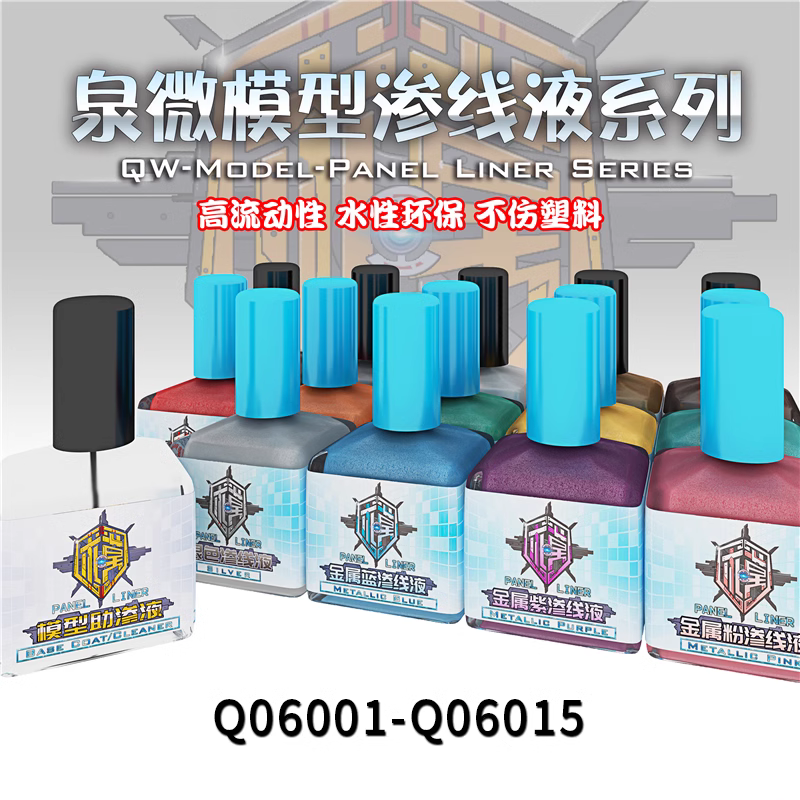 泉微模型水性渗线液模型旧化液