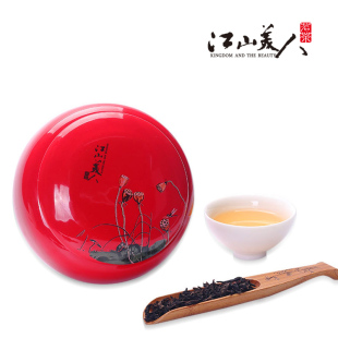 100g 江山美人福建岩茶乌龙茶香气馥郁罐装