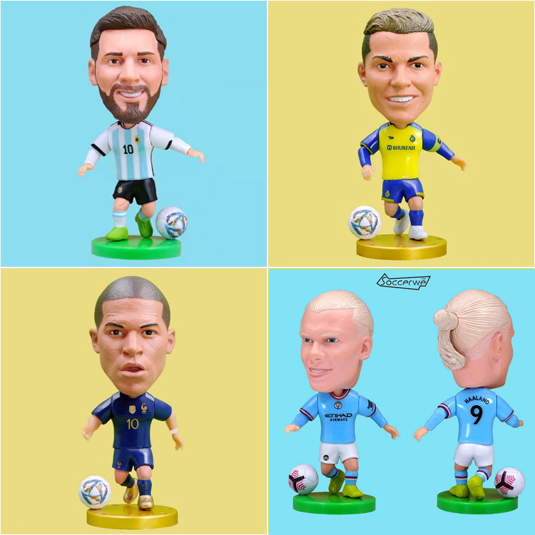 足球C罗梅西手办公仔人偶