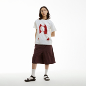 模糊人像直喷印花短袖 FUNKYFUN 2024SS tee