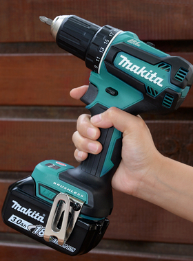 牧田锂电钻DDF485电起子电钻DF333家用18v电钻多功能大扭力手电转