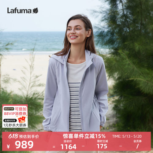 乐飞叶抗菌夹克外套女
