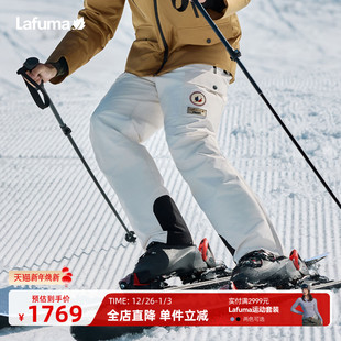 防风防水保暖长裤 背带棉裤 子滑雪运动 男士 LAFUMA乐飞叶户外冬季