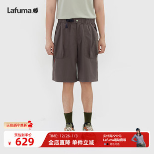 休闲防泼水短裤 裤 男时尚 工装 潮流运动五分裤 LAFUMA乐飞叶户外夏季