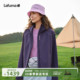 LAFUMA乐飞叶户外运动风连帽防风防泼水软壳外套女士短款 休闲夹克