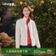 LAFUMA乐飞叶户外轻便环保保暖抓绒衣女士新款 立领外套 秋冬开衫