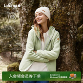 外套 休闲开衫 LAFUMA乐飞叶新款 户外露营保暖连帽抓绒衣女舒适时尚