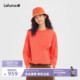 LAFUMA乐飞叶户外秋冬CORDURA圆领卫衣女士保暖运动休闲长袖 T恤