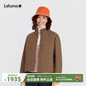 LAFUMA乐飞叶户外秋冬女士保暖棉服新雪丽棉立领棉衣外套