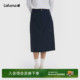 LAFUMA乐飞叶户外秋冬工装 风半身裙女士运动休闲长裙子