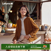 法国LAFUMA乐飞叶户外秋冬圆领抓绒衣男女款 休闲外套 保暖运动开衫