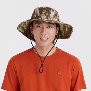 LAFUMA乐飞叶户外渔夫帽男士 休闲运动遮阳帽女宽檐帽子情侣款