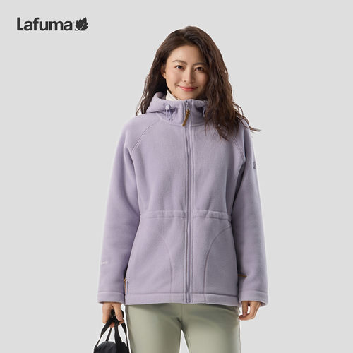 乐飞叶户外polartec抓绒衣外套女