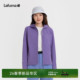 LAFUMA乐飞叶户外紫色连帽cordura耐磨夹克女运动防泼水休闲外套