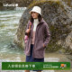 LAFUMA乐飞叶户外秋冬保暖连帽抓绒衣女士运动中长款 摇粒绒外套