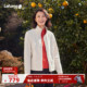 LAFUMA乐飞叶户外轻便环保保暖抓绒衣女士新款 秋冬开衫 立领外套