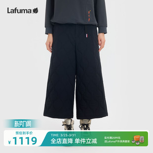 子 女士松紧腰耐磨舒适长裤 LAFUMA乐飞叶户外冬季 宽松保暖棉裤