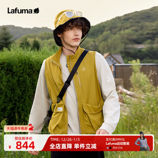 男女背心马甲UPF50 LAFUMA乐飞叶户外垂钓24新款 防泼水防晒工装