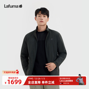 LAFUMA乐飞叶户外防泼水双面穿夹克外套男士 秋冬加绒保暖上衣