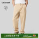 复古日系潮流裤 法国LAFUMA乐飞叶户外宽松直筒宽松长裤 男士