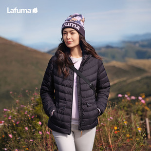 乐飞叶LAFUMA户外秋冬连帽700蓬轻量羽绒服男女情侣休闲保暖