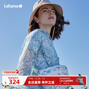 LAFUMA乐飞叶户外2024新品 印花单肩包女士休闲斜跨包拎包 时尚