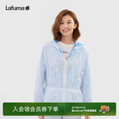 LAFUMA乐飞叶户外春夏新品 网布内里印花外套夹克女 防紫外线UPF40