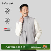 法国LAFUMA乐飞叶户外3M新雪丽防水工装 背心上衣 棉服马甲男士