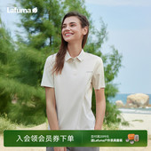 T恤男女吸湿速干polo衫 LAFUMA乐飞叶户外防紫外线UPF40 运动短袖