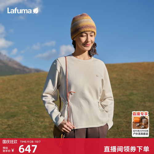 LAFUMA乐飞叶户外秋冬长袖T恤女