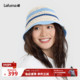LAFUMA乐飞叶户外运动徒步遮阳帽时尚 针织帽女士镂空沙滩帽女