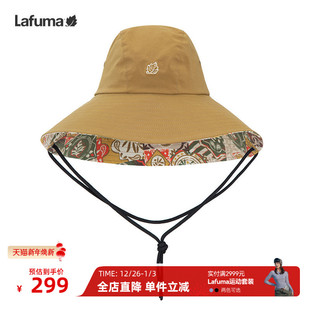 LAFUMA乐飞叶户外24秋冬胶囊系列露营垂钓CORDURA耐磨檐渔夫帽女