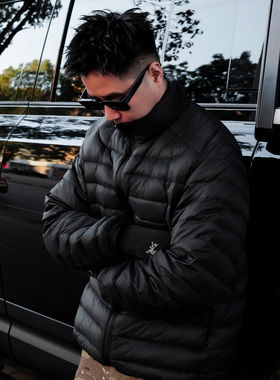 JDKZ冬季美式机能户外鸟家轻薄排骨羽绒服男休闲加厚保暖宽松外套