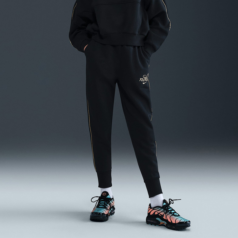 NIKE耐克女大童G NSW CLUB FLC OS JGGRGXSHNE运动长裤HV0423-010