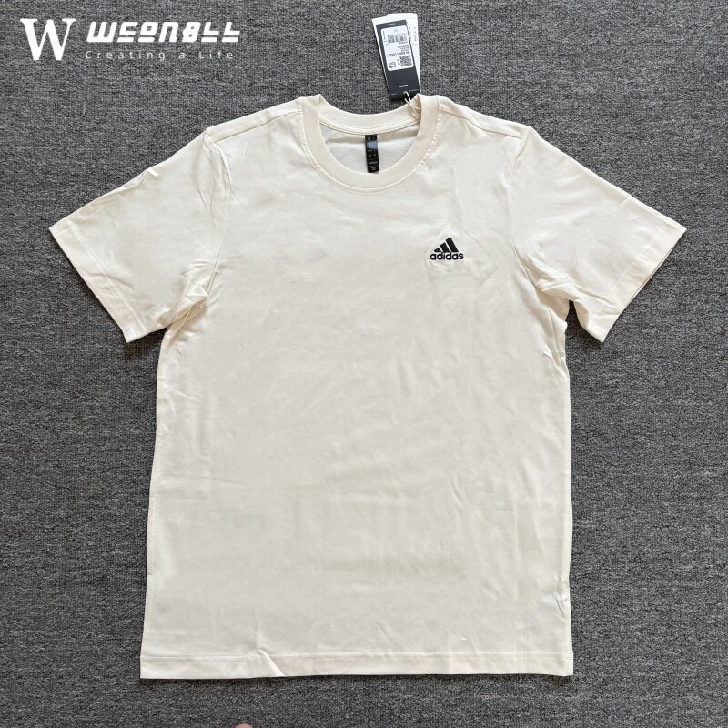 Adidas/阿迪达斯短袖夏季情侣款纯棉运动休闲短袖圆领T恤IT4332