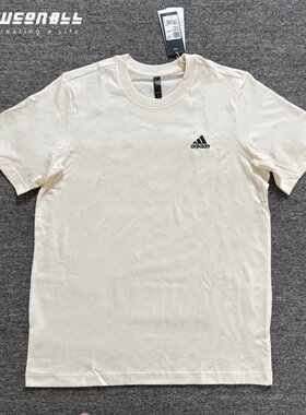 Adidas情侣男女纯棉运动休闲短袖