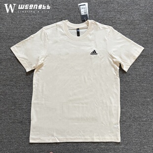 Adidas/阿迪达斯短袖夏季情侣款纯棉运动休闲短袖圆领T恤IT4332