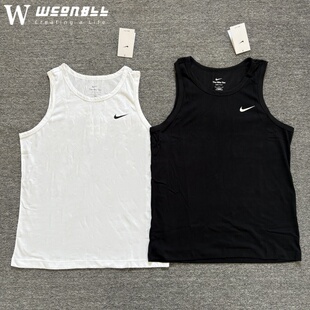 Nike/耐克 男子夏季运动跑步训练休闲透气无袖背心AR6070-100