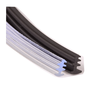 铝合金门窗密封条玻璃压条固定嵌条老式推拉90型窗户橡胶卡边皮条
