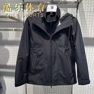 FILA斐乐男装 健身运动连帽冲锋衣两件套A11M541704 2025年冬新款