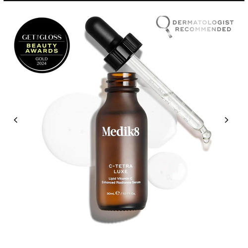 现货Medik8 C tetra luxe酯化维生素C精华亮肤强抗氧化 30ml 14%