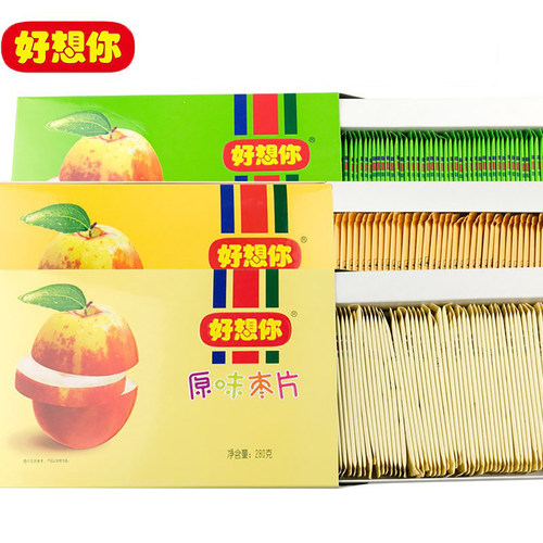 河南特产好想你枣片野酸味原味